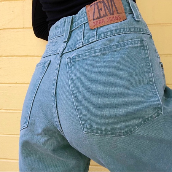 Vintage Denim - sold // VTG zena high rise mom jeans